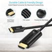 Picture of Choetech USB C to HDMI Cable 1.8M - Black