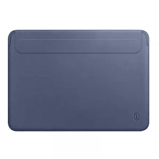 Picture of Wiwu Skin Pro II PU Leather Sleeve for Macbook Pro 14.2-inch - Navy Blue