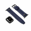 Picture of Police Wings Leather Gun Strap for Apple Watch 42/44/45/49mm / Smart Watch 22mm - Blue