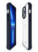 Picture of Itskins Hybrid Tek Case for iPhone 14 Pro Max - Deep Blue and Transparent