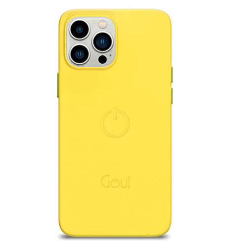 Picture of Goui Magnetic Case for iPhone 14 Pro with Magnetic Bars - Sunshine Yellow