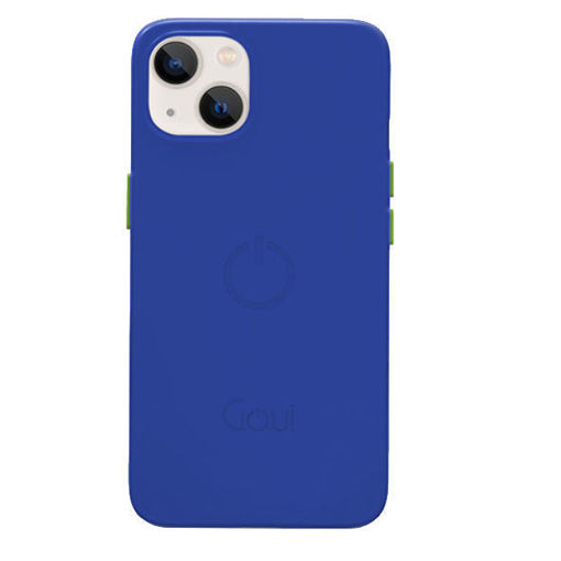 Picture of Goui Magnetic Case for iPhone 14 with Magnetic Bars - Azure Blue