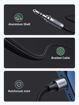 Picture of Ugreen MFi Lightning to 3.5mm Aux Cable for iPhone - Black