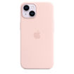 Picture of Apple iPhone 14 Silicone Case with MagSafe - Chalk Pink