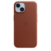 Picture of Apple iPhone 14 Leather Case with MagSafe - Umber