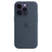 Picture of Apple iPhone 14 Pro Silicone Case with MagSafe - Storm Blue