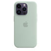 Picture of Apple iPhone 14 Pro Silicone Case with MagSafe - Succulent