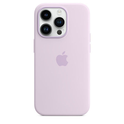 Picture of Apple iPhone 14 Pro Max Silicone Case with MagSafe - Lilac