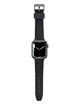 Picture of Timberland Apple Watch 38/40/41mm Smart Watch 20mm Daintree Gun Strap - Black Leather