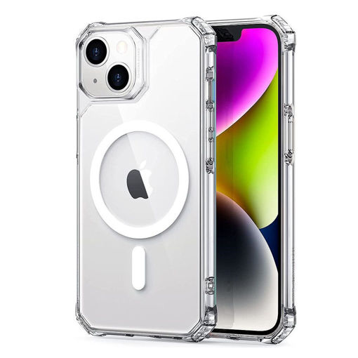 Picture of ESR iPhone 14 Air Armor with HaloLock Ring MagSafe Case - Clear