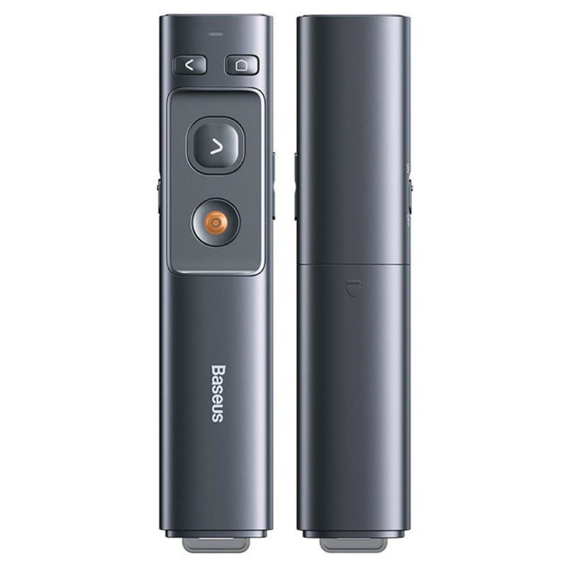 Picture of Baseus Orange Dot Wireless Presenter Red Laser - Dark Gray