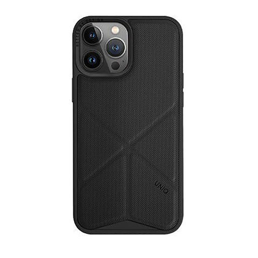 Picture of Uniq Hybrid Case for iPhone 14 Pro Magclick Charging Transforma - Ebony Black