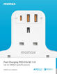 Picture of Momax OnePlug PD 20W 3 Outlet T Strip - White