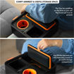 Picture of CouchConsole Cup Holder with Phone Stand Tray - Dark Orange