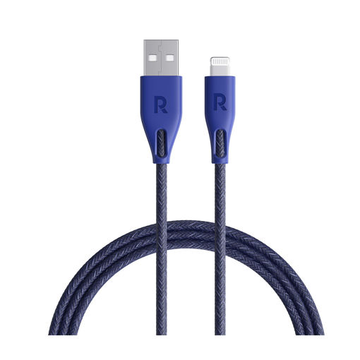 Picture of Ravpower USB-A to Lightning Cable 1.2M - Blue
