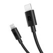 Picture of Ravpower USB-C to Lightning Charge and Sync Cable 0.3M - Black