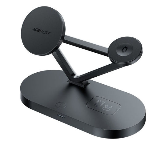 Picture of AceFast 3 in 1 Wireless Charging Holder - Black