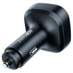 Picture of AceFast Metal Car Charger with Oled Smart Display - Black
