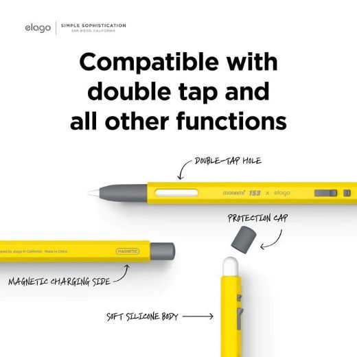 Picture of Elago Monami Case for Apple Pencil 2nd Gen - Yellow