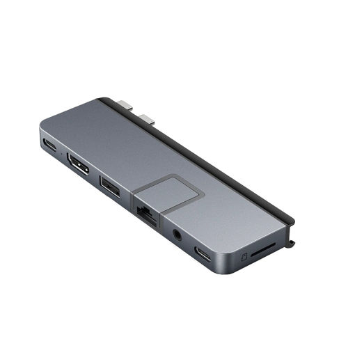 Picture of Hyper Drive Duo Pro 7 in 2 USB-C Hub - Gray