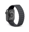 Picture of Decoded Silicone Magnet Traction Lite Strap for Apple Watch 49/45/44/42mm - Charcoal