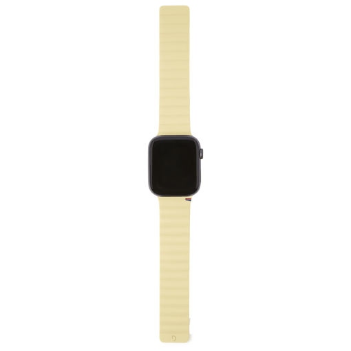 Picture of Decoded Silicone Magnet Traction Lite Strap for Apple Watch 49/45/44/42mm - Sweet Corn