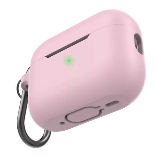 Picture of Ahastyle Silicone Keychain Case for AirPods pro 2 - Pink