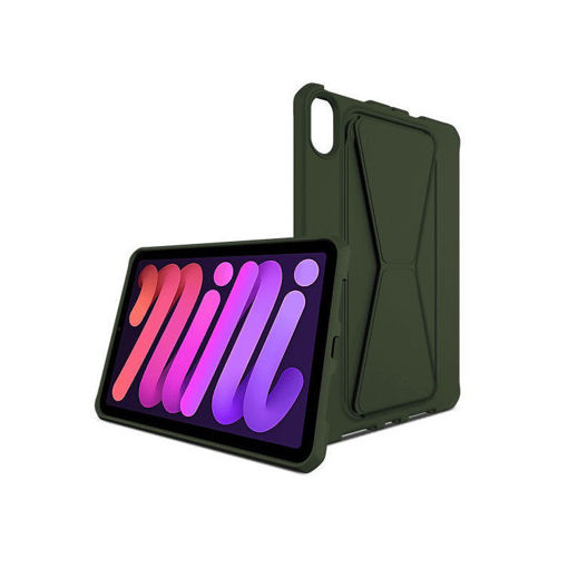 Picture of Itskins Spectrum Stand Case for iPad Mini 6 - Olive Green