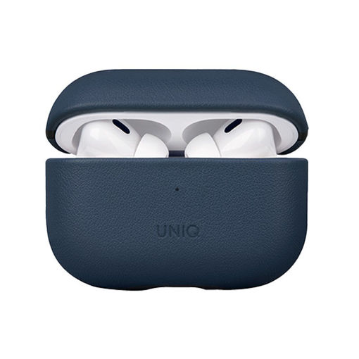 Picture of Uniq Terra Genuine Leather Case for Airpods Pro 2nd Gen - Space Blue