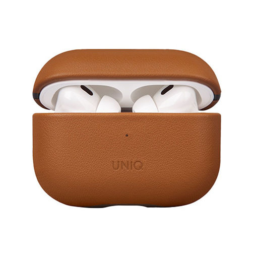 Picture of Uniq Terra Genuine Leather Case for Airpods Pro 2nd Gen - Toffee Brown