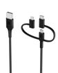 Picture of Ravpower 3 in 1 Charging Cable 1M - Black