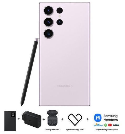 Picture of Samsung Galaxy S23 Ultra 5G Dual + eSIM 12GB/512GB - Lavender