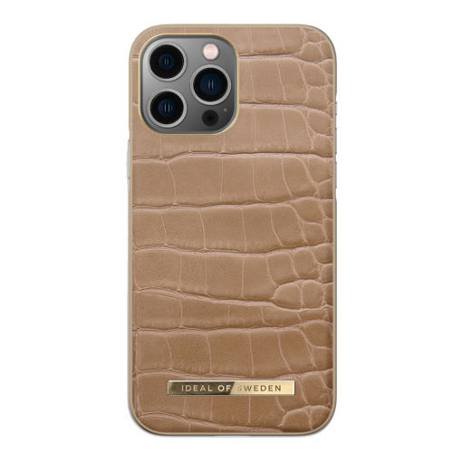Picture of Ideal of Sweden Atelier Case for iPhone 14 Pro Max - Camel Croco