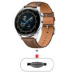 Picture of Huawei Watch 3 Steel Leather Strap - Brown