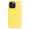 Picture of Apple iPhone 14 Pro Max Silicone Case with MagSafe - Canary