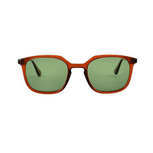 Picture of looklight Coffey Unisex Sunglass 51mm - Jelly Brown