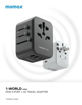 Picture of Momax 1-World PD 35W 5 ports Travel Adaptor - White