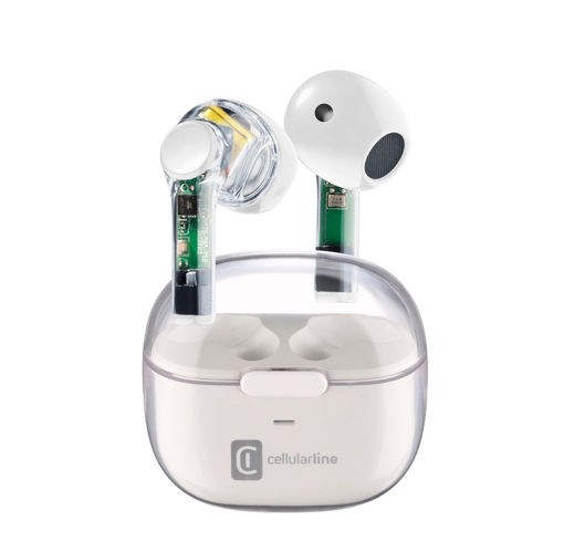 Picture of Cellularline Fine Bluetooth Earphones TWS Universal - White