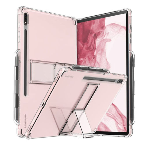 Picture of Araree Flexield SP Case for Samsung Galaxy Tab S8 Plus /S7 Plus with Stand - Clear