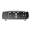 Picture of Momax Q.Clock 5 Digital Clock with Wireless Charger - White