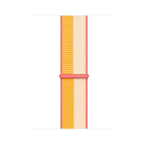 Picture of Apple Sport Loop Band Regular for Apple Watch 49/45/44/42mm - Maize/White
