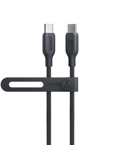 Picture of Anker PowerLine USB-C to USB-C Cable 140W Bio-Based 0.9M - Black