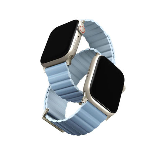 Picture of Uniq Revix Premium Edition Reverible Strap for Apple Watch 38/40/41mm - Arctic Blue/Soft Blue
