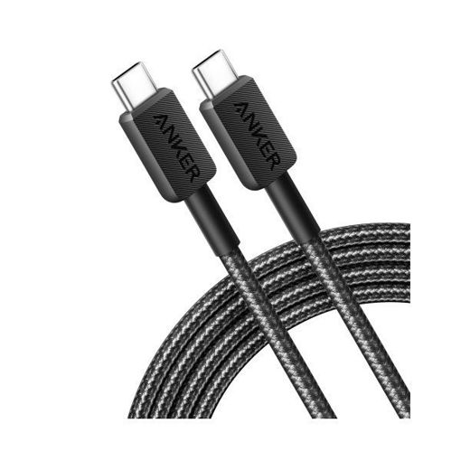 Picture of Anker 322 USB-C to USB-C Cable 60W Braided 1.8M - Black