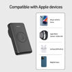 Picture of iWalk MAG-X Magnetic Wireless 10000mAh Power Bank with Apple Watch charging port - Black