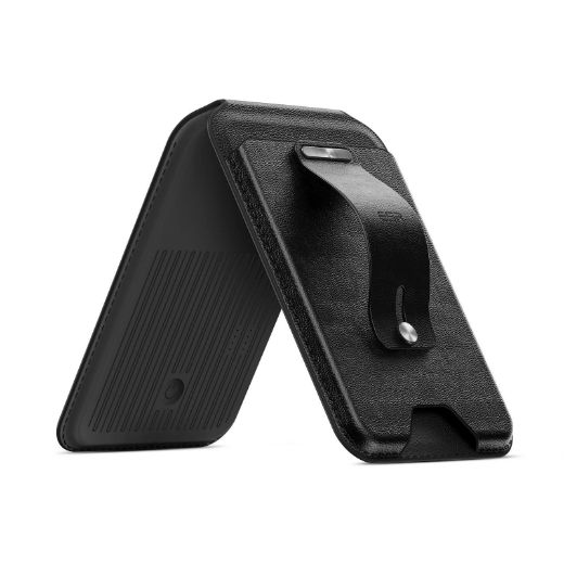 Picture of ESR HaloLock Geo Wallet Grip Stand - Midnight Black