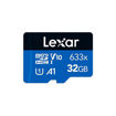 Picture of Lexar 32GB High-Performance 633x MicroSDHC without Adapter - Blue