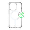 Picture of Itskins Hybrid Clear Case Compatible With MagSafe for iPhone 15 Pro Max - Transparent