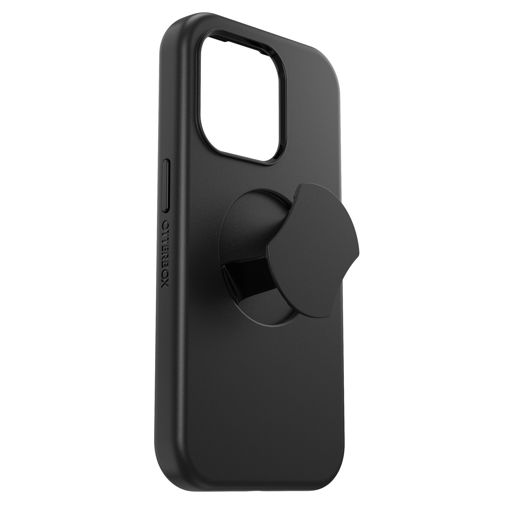 Picture of OtterBox OtterGrip Symmetry Magsafe Case for iPhone 15 Pro Max - Black