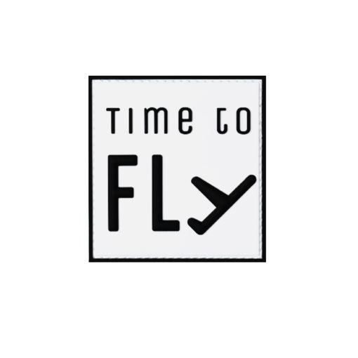 Picture of Black Time To Fly Patch